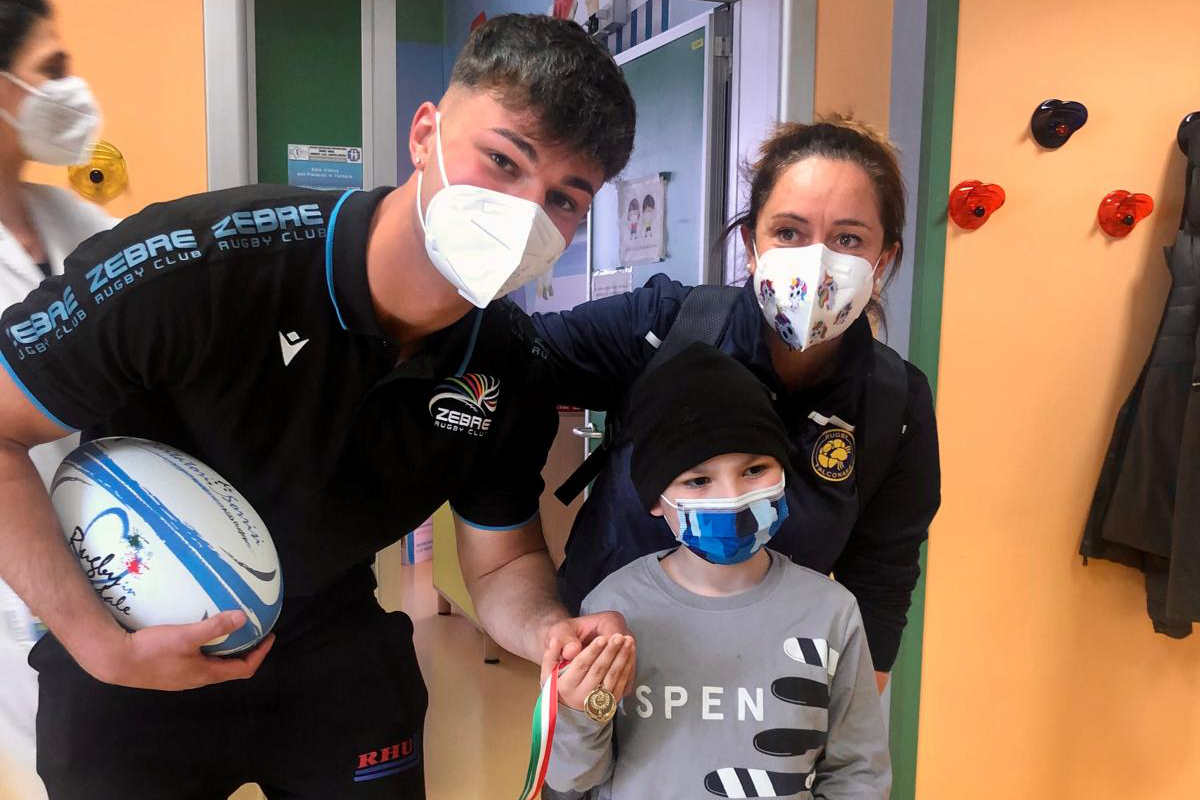 Rugby in ospedale