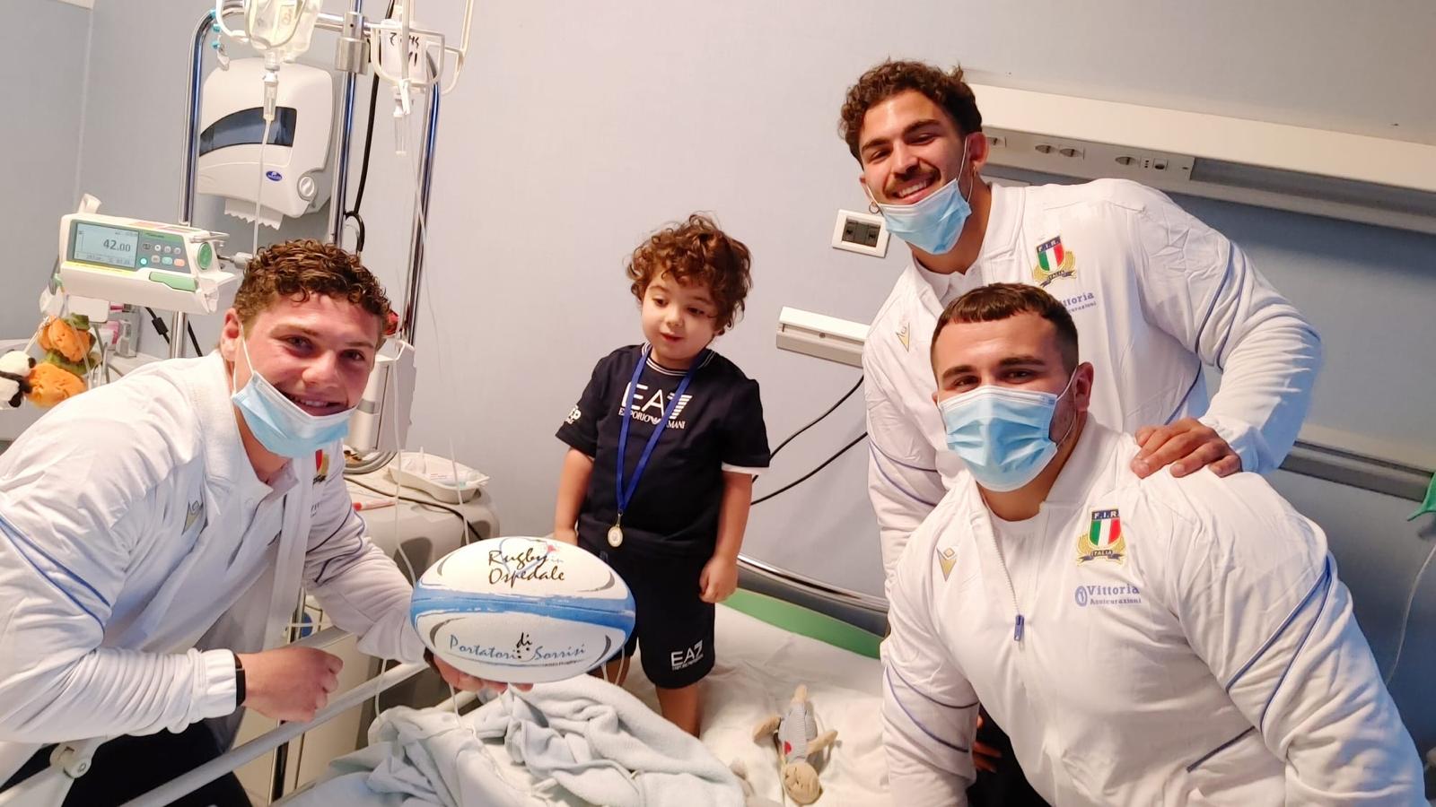 Rugby in ospedale