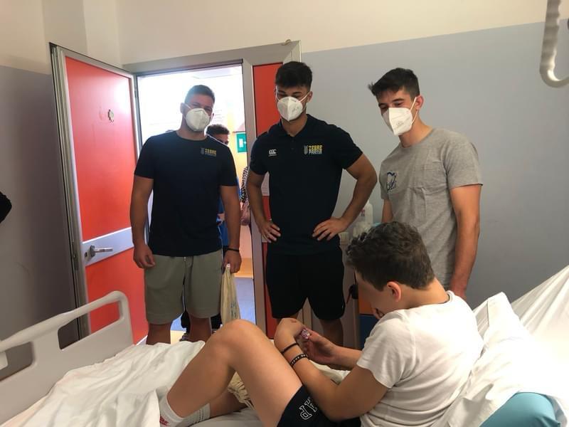 Rugby in Ospedale: squadra e condivisione